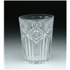 Image 1 : CUT GLASS TUMBLER
