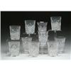 Image 1 : TEN CUT GLASS TUMBLERS