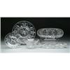 Image 1 : FOUR CUT GLASS ITEMS