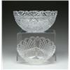 Image 1 : TWO CUT GLASS BOWLS