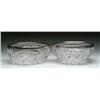 Image 1 : TWO CUT GLASS BOWLS