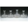Image 1 : FOUR CUT GLASS WATER CARAFES