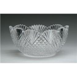 CUT GLASS BOWL