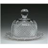 Image 1 : CUT GLASS BUTTER DISH