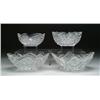 Image 1 : FOUR CUT GLASS BOWLS