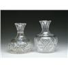 Image 1 : TWO CUT GLASS WATER CARAFES