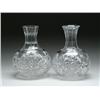 Image 1 : TWO CUT GLASS WATER CARAFES