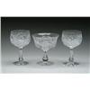 Image 1 : THREE CUT GLASS ITEMS