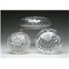 Image 1 : THREE CUT GLASS SHADES