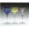 Image 1 : THREE CUT GLASS STEMS