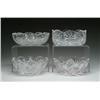 Image 1 : FOUR CUT GLASS BOWLS
