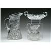Image 1 : THREE CUT GLASS ITEMS