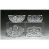 Image 1 : FOUR CUT GLASS BOWLS