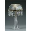 Image 1 : CUT GLASS LAMP