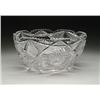 Image 1 : CUT GLASS PUNCHBOWL