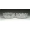 Image 1 : TWO CUT GLASS BOWLS