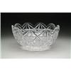 Image 1 : CUT GLASS PUNCHBOWL