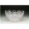 Image 1 : CUT GLASS PUNCHBOWL