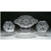 Image 1 : FOUR CUT GLASS ITEMS