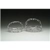Image 1 : TWO CUT GLASS BASKETS