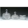 Image 1 : FOUR CUT GLASS ITEMS