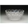 Image 1 : CUT GLASS PUNCHBOWL