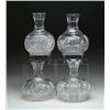 Image 1 : FOUR CUT GLASS WATER CARAFES