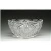 Image 1 : CUT GLASS PUNCHBOWL