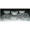 Image 1 : SEVEN CUT GLASS BOWLS