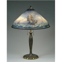 PAIRPOINT NAUTICAL TABLE LAMP