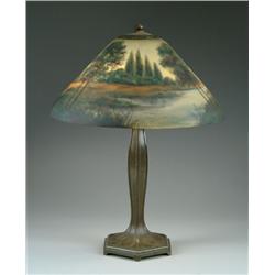 JEFFERSON REVERSE PAINTED TABLE LAMP