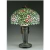 Image 1 : LEADED GLASS TABLE LAMP