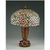 Image 1 : LEADED GLASS TABLE LAMP