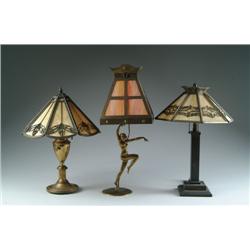 THREE PANEL LAMPS