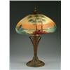 Image 1 : REVERSE PAINTED TABLE LAMP