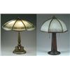 Image 1 : TWO BRADLEY and HUBBARD ART DECO LAMPS