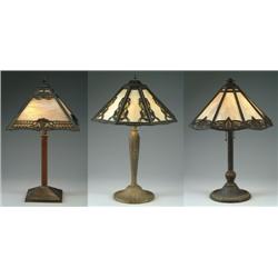 THREE PANEL LAMPS