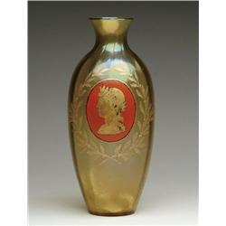 AUSTRIAN PORTRAIT VASE