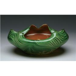 AUSTRIAN ART GLASS BOWL