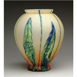 CZECHOSLOVAKIAN ART GLASS VASE