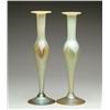 Image 1 : PAIR OF ART GLASS VASES