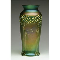 AUSTRIAN DECORATED VASE