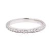 Image 1 : 14KT White Gold 0.68 ctw Diamond Ring