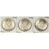 Image 1 : Lot of (3) 1978 Mexico Cien Pesos Silver Coins
