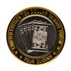 Image 2 : .999 Fine Silver Four Queens Casino Las Vegas $10 Limited Edition Gaming Token