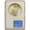 Image 2 : 1924 $1 Peace Silver Dollar Coin NGC MS65