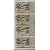 Image 1 : Uncut Sheet of (4) State of Louisiana Baby Bond Obsolete Notes