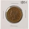Image 1 : 1851 Braided Hair Large Cent Coin