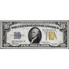 Image 1 : 1934A $10 North Africa WWII Emergency Issue Silver Certificate Note
