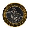 Image 1 : .999 Fine Silver Sam's Town Casino Las Vegas $10 Limited Edition Gaming Token